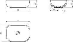 Viant Раковина мебельная Cersanit Moduo 50 Square – фотография-4