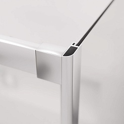 RGW Душевой уголок Leipzig LE-41-1 (LE-12 + Z-060-2) 160x80 профиль хром стекло прозрачное – фотография-3