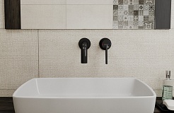 Bravat Смеситель для раковины P8461217BW-ENG чёрный – фотография-3