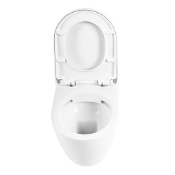 BelBagno Унитаз подвесной Marino BB105CHR/BB105SC безободковый – фотография-4