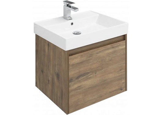 Aquanet Тумба с раковиной Nova Lite 60 дуб рустикальный	 – фотография-8
