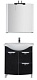 Aquanet Мебель для ванной "Асти 75" черная, с б/к (178431) – картинка-12