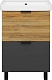 Misty Тумба под раковину Форест 60 дуб вотан/антрацит – картинка-10