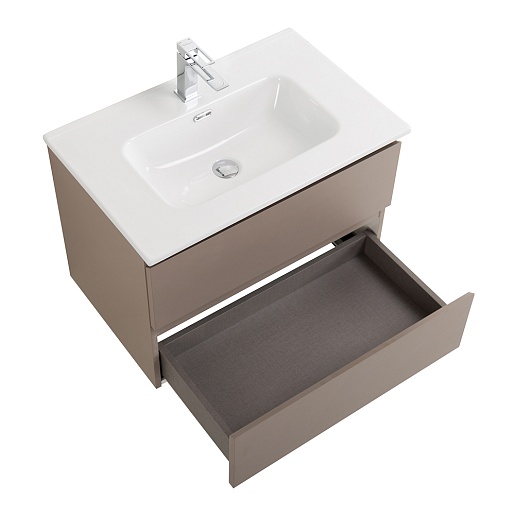 BelBagno Тумба под раковину Kraft 60 подвесная Бежевый матовый – картинка-7