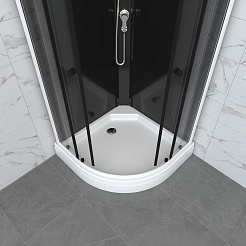 Triton Душевая кабина Нова 88x88 А без крыши – фотография-4