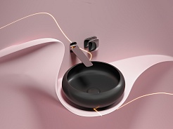 Ceramicanova Мебельная раковина Element 36 CN6050MB чёрный матовый – фотография-4