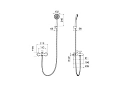 Aquatek Душевая система Европа AQ1349MB матовый черный – фотография-6