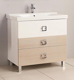 Акватон Тумба под раковину Стамбул 85М сосна ларедо – фотография-1