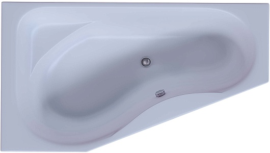 Aquatek Акриловая ванна Медея 170x95 L с экраном – фото-1