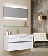 Aqwella Мебель для ванной Бергамо 80 подвесная белая – фотография-7