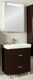 Акватон Мебель для ванной "Америна 70 Н" коричневая R – фотография-1