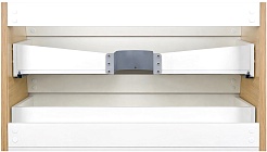 Vivon Тумба под раковину Atwood 80 подвесная дерево – фотография-7