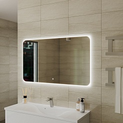 Teymi Зеркало Solli Oreol 120/70 LED сенсор T20229S – фотография-8