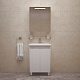 Corozo Зеркало-шкаф Остин 50/С, пайн белый – фотография-9