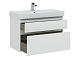 Aquanet Тумба с раковиной Nova Lite 90 2 ящика, белая – фотография-15