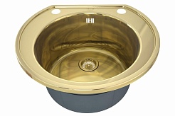 Zorg Кухонная мойка "Inox PVD" SZR-535/200-BRONZE – фотография-1