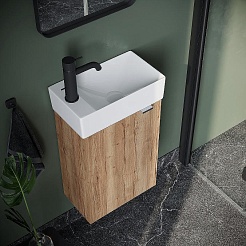 Sancos Тумба под раковину Mini 35 L дуб галифакс натуральный – фотография-5