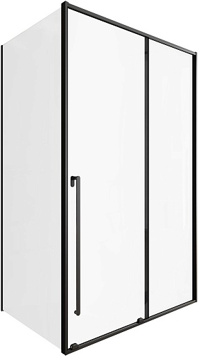 Allen Brau Душевой уголок Fantasy 130x80 3.11007.31/3.11012.31 чёрный матовый – фото-1