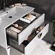 Opadiris Мебель для ванной Ибица 90 белая/золото – фотография-25
