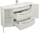 De Aqua Мебель для ванной Лонг 140, зеркало Экстра EXT V 150 FP – фотография-16