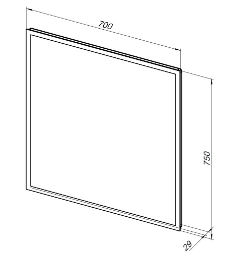 Aquanet Мебель для ванной Ирис New 70 2 ящика подвесная белая глянцевая – картинка-19