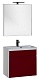 Aquanet Тумба с раковиной "Латина 70" бордо 1 ящик (180002) – картинка-9