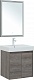 Aquanet Мебель для ванной Nova Lite 60 2 дверцы подвесная дуб рошелье – фотография-22