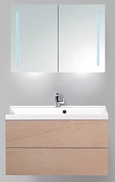 BelBagno Мебель для ванной REGINA 1000 Rosso Basalto – фотография-1
