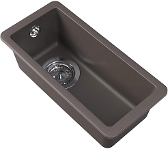 Florentina Мойка кухонная дополнительная Вега 160 серый шелк – фотография-2