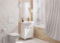 Акватон Мебель для ванной Фиджи 60 белая – фотография-2