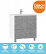 Vigo Мебель для ванной Geometry 2-800 белая/бетон – картинка-21