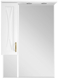 Misty Зеркало-шкаф для ванной Амбра 65 L – фотография-1