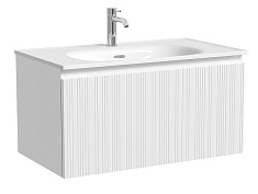 Sancos Тумба с раковиной Code 80 белая раковина Sabo 80 CN13002