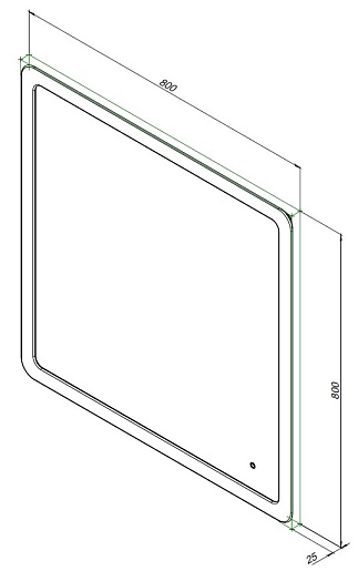 Aquanet Мебель для ванной Вега 2.0 80 Flat подвесная бежевая матовая – фотография-28