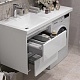 Opadiris Мебель для ванной Фреш 120 L под стиральную машину подвесная белая – фотография-25