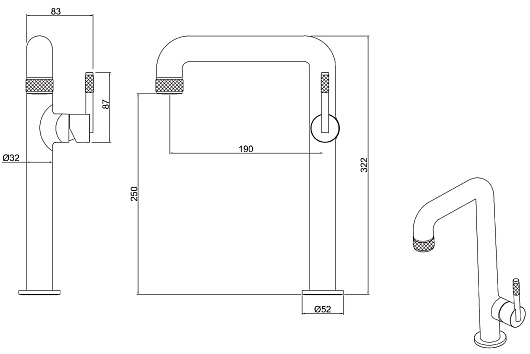 Allen Brau Смеситель для раковины Reality 5.32002-00 хром – фотография-6