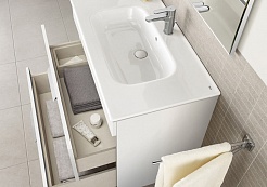 Roca Мебель для ванной Debba 60 белая – фотография-4