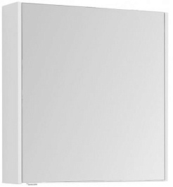 Aquanet Зеркальный шкаф Остин 75 белый – фотография-1