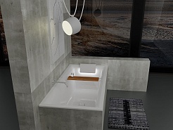 Riho Акриловая ванна STILL SQUARE LED 180x80 R – фотография-2