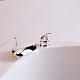 Фэма Ванна из литьевого мрамора Алассио 170 со смесителем Гранд Ниагара – картинка-15