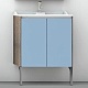 Акватон Мебель для ванной "Фабиа 65 М" голубой/ясень – фотография-14