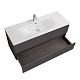 BelBagno Тумба с раковиной Kraft 120 подвесная Темно-Серый матовый с раковиной BB-8099-120 – фотография-16
