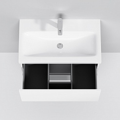 Am.Pm Мебель для ванной Gem 75 глянец белый, с 1 ящиком – фотография-10