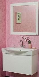 Sanflor Мебель для ванной Санфлор 85 белая – фотография-1