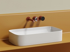 Ceramicanova Мебельная раковина Element 70 CN6054 белая – фотография-6