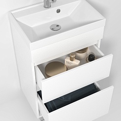 Водолей Мебель для ванной Best 50 белая – фотография-3