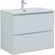Aquanet Мебель для ванной Джейн 2.0 80 Flat подвесная белый сатин – фотография-42