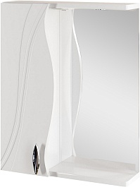 Mixline Зеркало-шкаф Лима 55 L белый – фотография-1