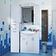 Водолей Мебель для ванной Капри 75 R белая – фотография-8