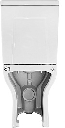 Azario Унитаз-компакт Varo AZ-2171-1 безободковый с бачком с сиденьем микролифт белый – фотография-15